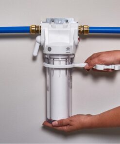 GE Whole House Water Filtration System | Reduce Sediment, Rust & More | Install Kit & Accessories Included | Filter Not Included | Replace Filter (FXWTC, FXUSC, FXWPC, FXWSC) Every 3 Months | GXWH20T 13 71IDYnjMXL