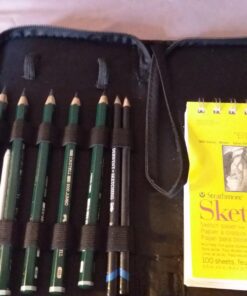 Drawing and Sketching Pencil Set In Zippered Carrying Case 16 Piece Set 24 71IDaQooi9L