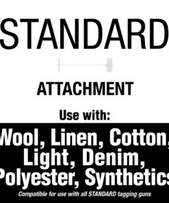 Alternative view of Amram 2-in Standard Tagging Gun Attachments Fasteners Barbs, Natural, 5,000 Pieces, 50 per Clip 2-in Standard, 5,000 Fasteners