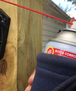 Evergreen Flag Bracket Two-Position 45 and 90 Degree | Cast Iron | Black | Hardware Incl | Outdoor Home and Garden Décor | Residential or Commercial | Wood Metal Plastic Pole - Not Included | 33 71IFhm5TqgL