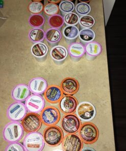 Crazy Cups Flavored Coffee Pods Variety Pack for Keurig K Cups Brewers, Assorted Flavored Coffee Sampler, 40 Count Flavored Coffee Variety Pack 40 Count (Pack of 1) 33 71IFluvAuxL