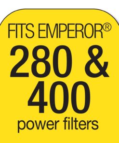 Marineland Emperor Power Filter Cartridge Rite-Size E, 4 Count, Replacement Cartridge For Aquarium Filtration, E - Purple, 4 Count (Pack of 1) 4 Count (Pack of 1) 22 71IH54uJV9L
