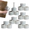 (18 Rolls) 3 Inch x 1000 Feet Pallet Stretch Film Wrap 80 Gauge Handle Clear Shrink Wrap Bulk Lot Moving Supplies Y 3 71IHcmQ4NzL