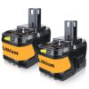 VINIDA 2Pack 18V 9.0Ah High Capacity Replacement for Ryobi 18V Battery Lithium P108 P105 P102 P103 P107 P109 P104 P122 Cordless Tools Battery Pack 13 71IHs27GoOL
