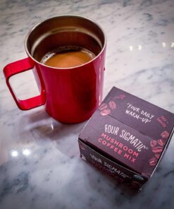 Organic Instant Coffee Powder by Four Sigmatic | Arabica Instant Coffee Singles with Cordyceps, Chaga and Eleuthero | Mushroom Coffee Instant Mix for Better Focus and Immune Support | 10 Packets Protect w/ Chaga & Cordyceps 0.09 Ounce (Pack of 10) 29 71IHzJODSL 2