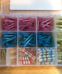 210pcs Heat Shrink Wire Connectors Sopoby 135 pcs Heat Shrink Crimp Butt Connectors Mixed with 75 pcs Solder Seal Wire Connectors 26-10GA Electrical Connectors Waterproof Assorted Wire cnectors Kit 26 71IIsjqaTrL