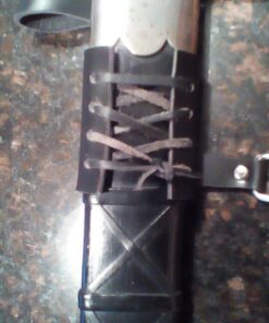 MASTER USA – Universal Leather Sword Frog – Steel Hardware, Adjustable Lacing for Proper Fit, Designed to Fit a Wide Variety of Swords and Scabbards – Fantasy, Historical, Cosplay – PK-6182 37 71IJ5d9NUvL