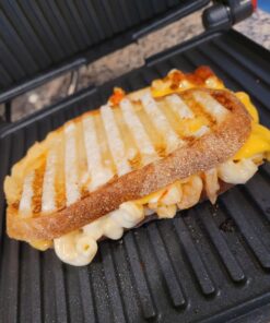 Chefman Panini Press Grill and Gourmet Sandwich Maker Non-Stick Coated Plates, Opens 180 Degrees to Fit Any Type or Size of Food, Stainless Steel Surface and Removable Drip Tray, 4 Slice, Black 34 71IJEhPeByL