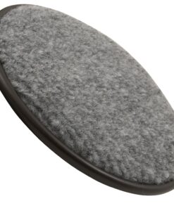 SoftTouch 2 1/2" Round Reusable Carpet Bottom Furniture Caster Cups to Protect Hardwood, Tile or Laminate Floors, Brown (4 Pack) Brown/Gray 2-1/2 Inch 7 71IJTNwKFhL