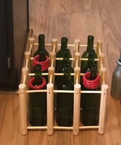 Green Wine Bottles, 750 ml Capacity (Pack of 12) 31 71IJu6lRjwL