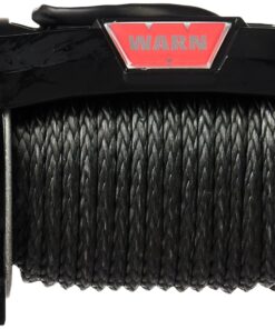 WARN 101140 AXON 45-S Powersports Winch With Spydura Synthetic Rope and HUB Wireless Receiver: 1/4" Diameter x 50' Length, 2.25 Ton (4,500 lb) Pulling Capacity No Size 21 71IK0I6W7LL