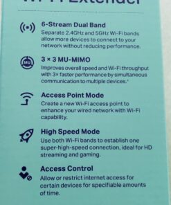 TP-Link AC1750 WiFi Extender (RE450), PCMag Editor's Choice, Up to 1750Mbps, Dual Band WiFi Repeater, Internet Booster, Extend WiFi Range further 46 71IK8IsUFhL