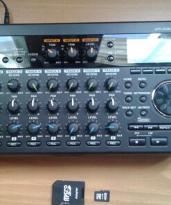 TASCAM DP-008EX 8-Track Digital Pocketstudio Multitrack Recorder, Built-in Mics, Songwriting, Battery Operated 18 71IKROPskIL