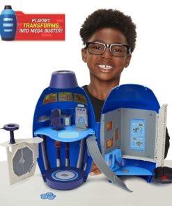 Mega Man Fully Charged – The Mega Buster Transforming Lab Playset with Over Ten Unique Action Features! Fitsup to Six Figures! Based On The New Show! 6 71IKtgjca4L