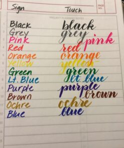 Pentel Felt Tip Sign Pen, Set of 12 Assorted Colors (S520-12) 12 pack 27 71ILUER2CJL