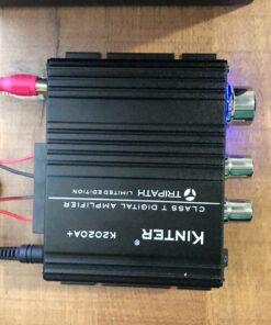 Kinter K2020A+ Limited Edition Original Tripath TA2020-020 Class-T Hi-Fi Audio Mini Amplifier with 12V 5A Power Supply Black 85 71ILiobJtcL