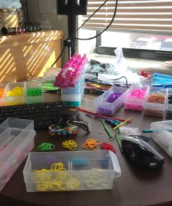 Cra-Z-Art Cra-Z-Loom Ultimate Rubber Band Bracelet Maker Activity Kit for Ages 8 and Up (packaging may vary) 21 71ILouGI4zL