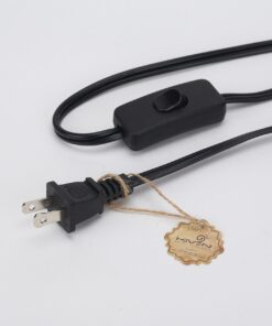 Kiven Steampunk Table Lamp UL Certification Button Switch Cord Vintage Style Desk Light E26 Iron Base Modern Antique Table Light Bulbs Not Included 19 71IM6XDpnRL