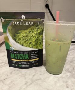 Jade Leaf Matcha Organic Culinary Grade Matcha Green Tea Powder - Premium Second Harvest - Authentic Japanese Origin (3.53 Ounce Pouch) Culinary Grade (Pouch) 3.53 Ounce (Pack of 1) 42 71IMIvysvRL