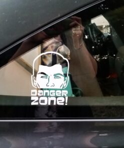 Danger Zone! - FUNNY - 5.3" X 3.5" - Precision-Cut Vinyl Decal 9 71INTwJ5HNL