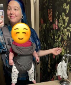 Infantino Flip Advanced 4-in-1 Carrier - Ergonomic, convertible, face-in and face-out front and back carry for newborns and older babies 8-32 lbs Grey 42 71INkwH45eL