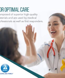 Dynarex Non-Adherent Pads-Sterile, Individually Packaged, Non-Stick Wound and Burn Care, Soft & Highly Absorbent, 3” x 4”, 1 Box of 100 Non-Adherent Pads-Sterile 14 71IOII EEgL