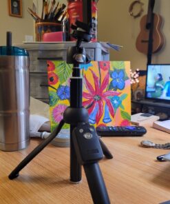 Fugetek 48" Compact Selfie Stick & Tripod, Extendable, Wireless Bluetooth Remote, Lightweight Aluminum, Travel Ready, Compatible with iPhone 14 13 12 Pro Xs Max Xr X 8Plus 7 & Android Black 36 71IOoLSIweL