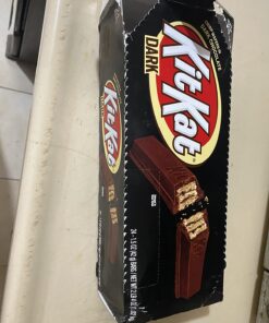KIT KAT® Dark Chocolate, Individually Wrapped Wafer Candy Bar, 1.5 oz 24 Count (Pack of 1) 22 71IOqbv8MyL