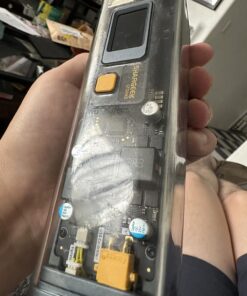 Shargeek Portable Charger, Storm 2 100W 25600mAh Laptop Power Bank, World's First See Through Battery Pack with IPS Screen, DC & 2 USB C & USB Ports for MacBook Pro/Dell XPS, iPad/iPhone 13 and More 41 71IPFbraPeL