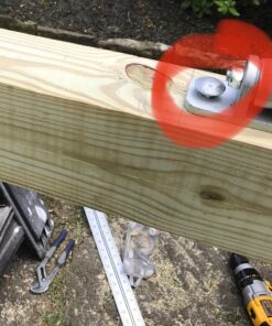 Jungle Gym Kingdom Swing Set Hangers - 2 Heavy Duty Brackets with Locking Snap Hooks for Porch, Patio, Playground - Indoor/Outdoor Hardware & Accessories 2 pack hangers 36 71IQ1AdpxuL 1