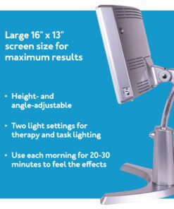Carex Day-Light Classic Plus Bright Light Therapy Lamp - 10,000 LUX Light Therapy Lamp At 12 Inches, Sunlight Lamp, Daylight Lamp, Therapy Light For Low Energy Levels 24 71IQF6dh4SL