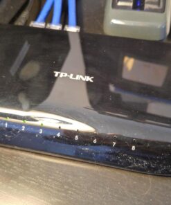 TP-Link 8 Port Gigabit Ethernet Network Switch | Plug and Play | Desktop or Wall-Mount | Plastic Case Ethernet Splitter | Fanless | Traffic Optimization | Unmanaged (TL-SG1008D),Black 25 71IQK12nwyL