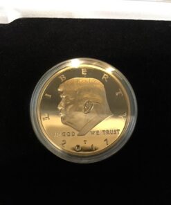 Aizics Mint Trump Coin 2017 Gold Inaugural Eagle Commemorative Donald Trump Coin 38mm. 45th President of The United States of America Certificate of Authenticity M.A.G.A. POTUS 16 71IQWKOiT3L