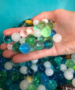 SENSORY4U Dew Drops Water Beads Ocean Explorers Tactile Sensory Kit - 26 Sea Animal Creatures Included - Great Fine Motor Skills Toy for Kids 43 71IR6Ff7w7L