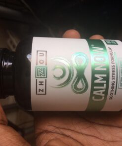 Zhou Calm Now Soothing Support with B Vitamins, Ashwagandha, Magnesium & Zinc, Relax, Focus & Positive Mind, Supports Serotonin Increase, Non-GMO, Vegan, Gluten-Free, 30 Servings - 60 VegCaps 33 71IRAXoOb2L 1