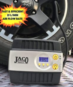 JACO SmartPro 12V Tire Inflator Air Compressor - Portable Automatic Digital Tire Pump (Max 100 PSI, 12-Volt DC) 25 71IRI6jxqL