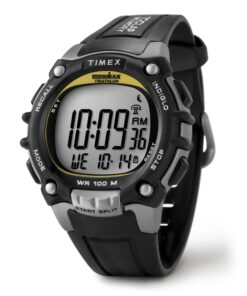 Timex Men's TW5M03400 Ironman Classic 100 Full-Size Black/Yellow 27 71IRVdpbjPL
