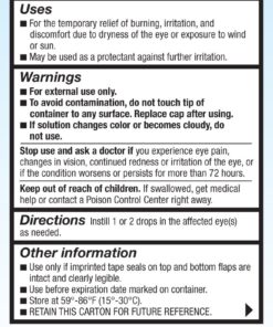 Refresh Tears Lubricant Eye Drops, 2 Count (Pack of 1) Refresh Tears (2 Count) 33 71ISZf3jq L