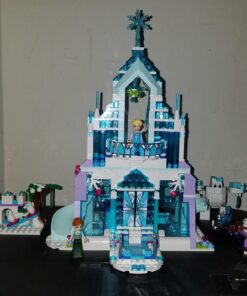 LEGO Disney Frozen Elsa's Magical Ice Palace 43172 Toy Castle Building Kit with Mini Dolls, Castle Playset with Popular Frozen Characters Including Elsa, Olaf, Anna and More (701 Pieces) Standard Packaging 58 71ITJTyZ jL