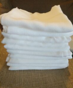 Gerber Unisex Baby Boys Girls Birdseye Flatfold Cloth Diapers Multipack White 10 Pack 10 Count (Pack of 1) 37 71ITk3daq6L