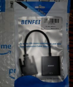 Active DVI-D to VGA Adapter, Benfei DVI-D 24+1 to VGA Male to Female Adapter 1 Pack 19 71IU37pBnYL
