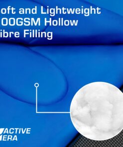 Active Era Ultra Lightweight Sleeping Bag Indoor & Outdoor - Compact, Ultralight Sleeping Bag for Warm Weather - Camping Sleeping Bags for Warm Weather, Sleepovers, Fishing, Outdoor Camping and Hiking 12 71IU6QEARyL