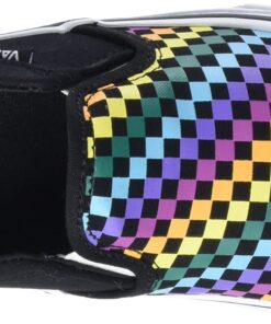 Vans Unisex Asher Slip-On Sneaker - Rainbow Checkerboard 6.5 11 71IUR2Fo4aL 1