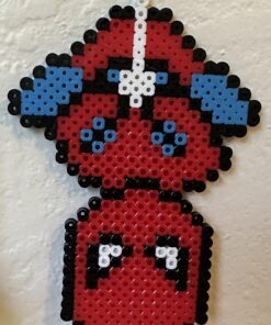 Perler Beads Fuse Beads for Crafts, 1000pcs, Red, 6.5 x 3.5 x 0.5 7 71IUksasmkL