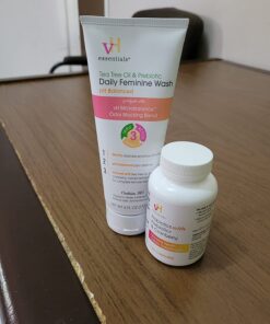 vH essentials Probiotics with Prebiotics and Cranberry Feminine Health Supplement - 120 Capsules (544-36) 120 Count 40 71IUlEH5I2L