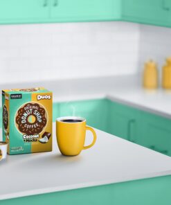 The Original Donut Shop Duos Coconut + Mocha Keurig Single-Serve K-Cup Pods, Medium Roast Coffee, 72 Count (6 Packs of 12) 12 Count (Pack of 6) 18 71IVLRH0J0L