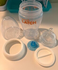 Munchkin® Latch™ BPA-Free Baby Bottle, White 8 Ounce, 1 Pack 8 Ounce (Pack of 1) 36 71IWSwEvVyL