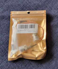 DHT Electronics Handheld Antenna Cable SMA Male to UHF SO-239 Female Connectors 6'' Pack of 2 for Amplifier 31 71IWj98SOKL