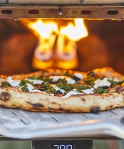 ooni 14” Perforated Pizza Peel – Long Handle Perforated Aluminium Pizza Paddle – Lightweight Pizza Turning Peel Outdoor Pizza Oven Accessories 14" 11 71IWsO2B6 L