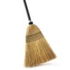 O-Cedar Heavy Duty Corn Broom | Commercial-Grade Indoor and Outdoor Broom to Sweep & Clean Hard Floors| Sturdy Wooden Handle for Strength & Durability, Yellow, Black, 1 Count 1 Count (Pack of 1) 35 71IXI3kBGEL 3
